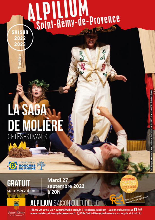 La Saga de Molière 27/09/2022 SaintRemyDeProvence Frequencesud.fr