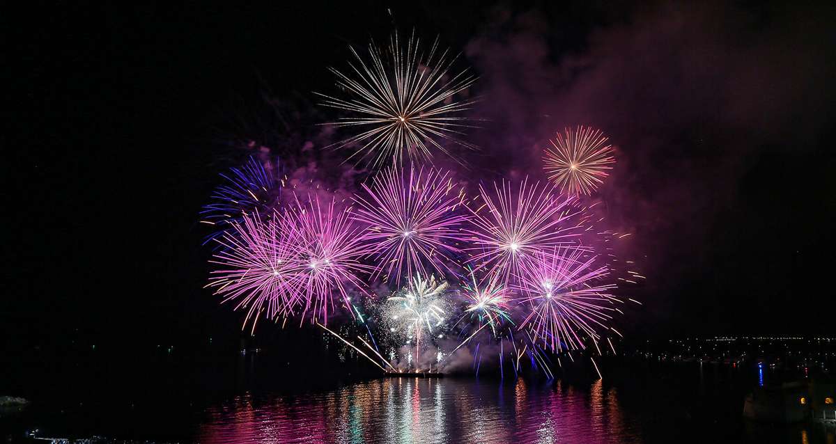 Bormes, Bandol, La Ciotat et Cassis 4 feux d'artifice au programme ce