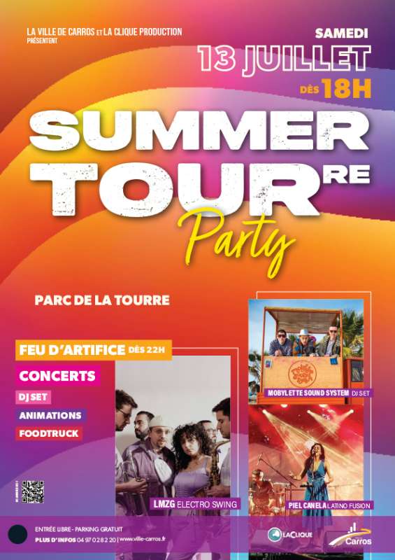 Festivités du 14 juillet à Carros 14/07/2023 Carros Frequencesud.fr