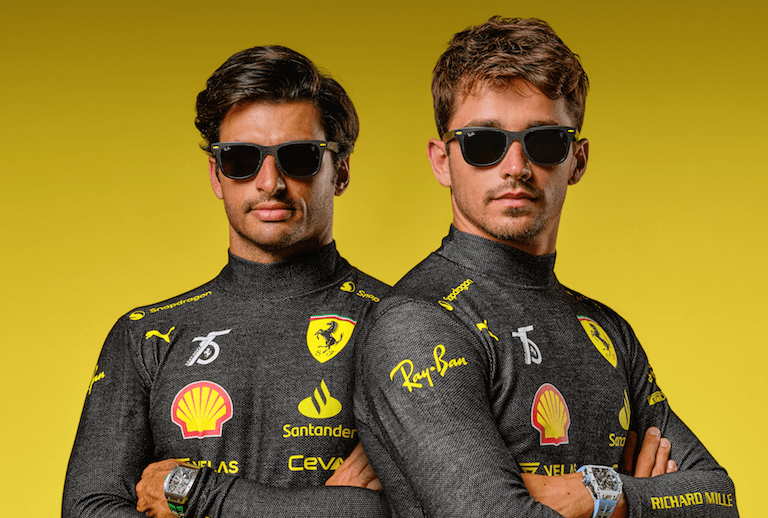 RayBan,  Eyewear, Blenders… Formule 1 et les yeux dans