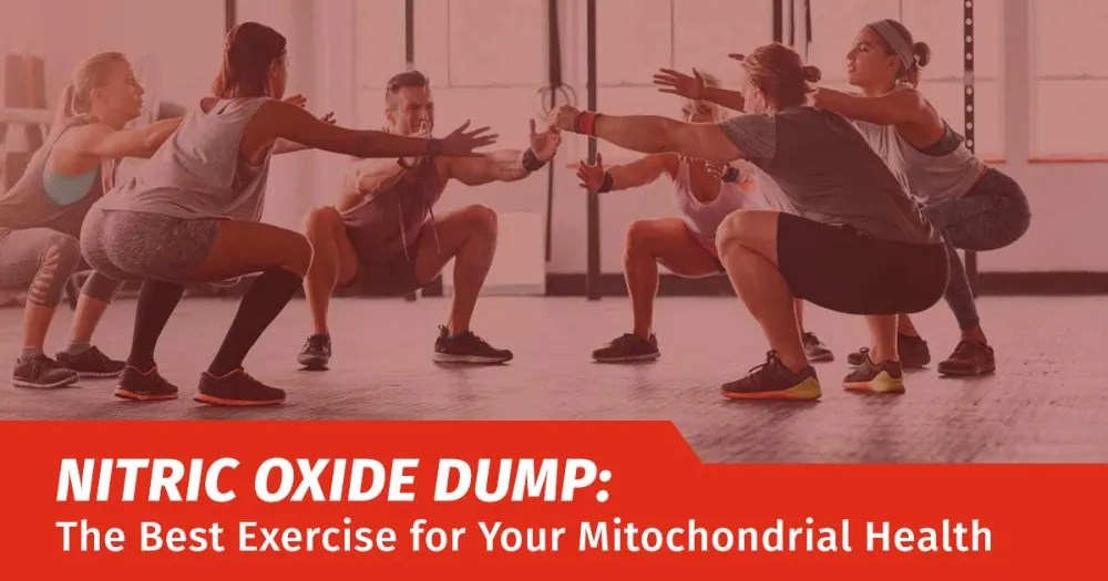 Nitric Oxide Dump Exercise 1 minute = 50 minute workout in gym Jeff