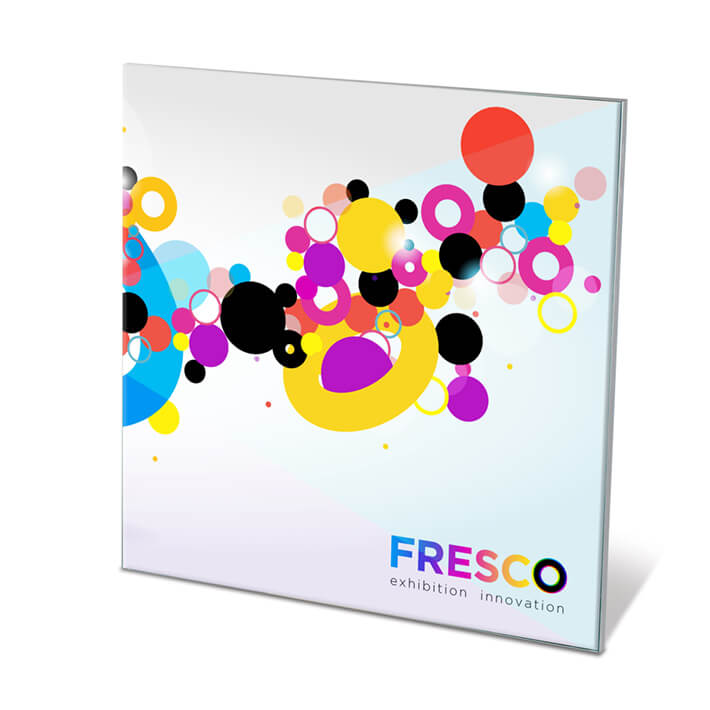 Vector Wall Quick Frame fabric graphics. Easily mounted Fresco