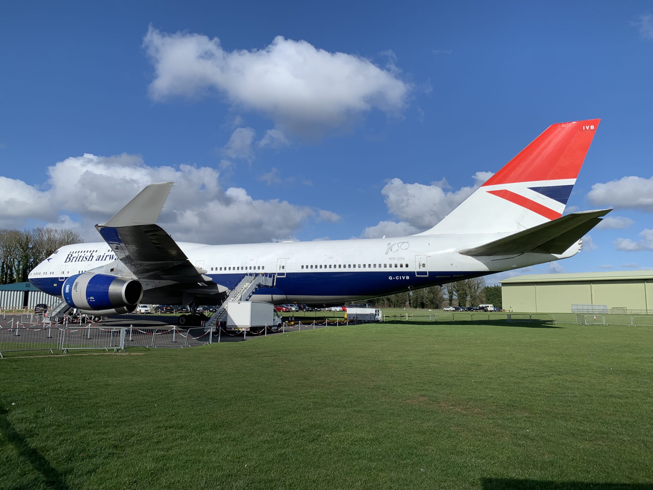 Boeing 747 Negus at Cotswold Airport opens to the public Fresh Aviation
