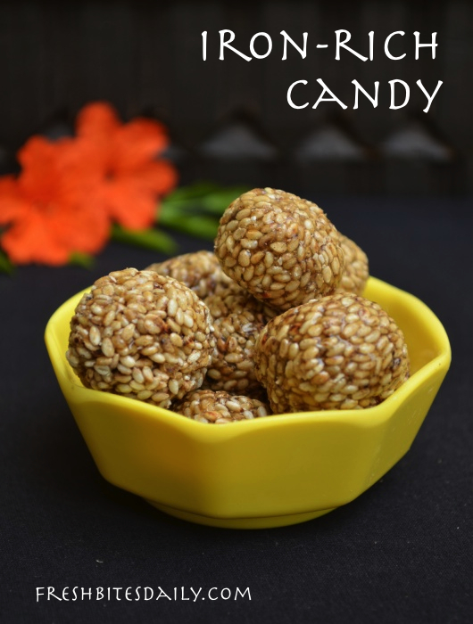 An ironrich candy from Indian cuisine Fresh Bites Daily