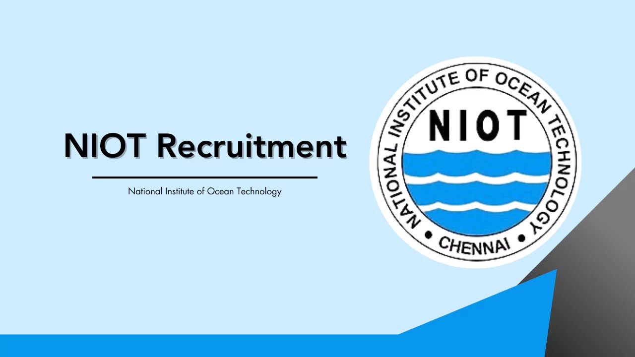 NIOT Recruitment 2024 Apply for Hindi Typist