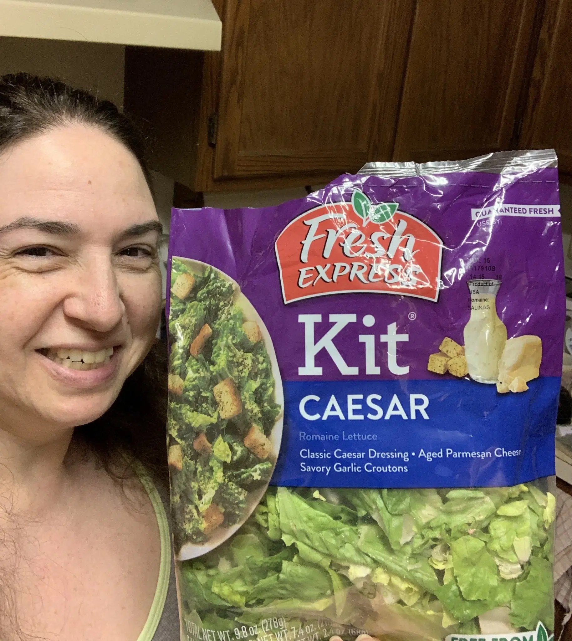 how to make the fresh express caesar salad kit Fresh Express