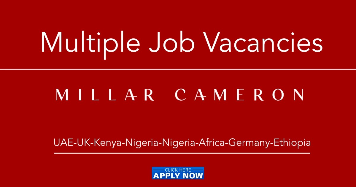 Millar Cameron Jobs Worldwide Careers