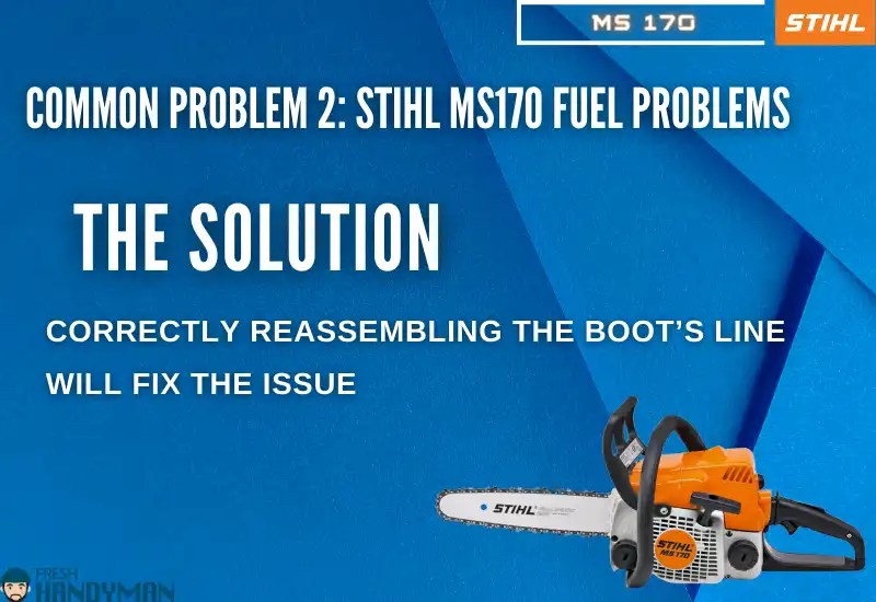 Stihl MS170 Won't Start/Starting Problem? Detailed Solutions