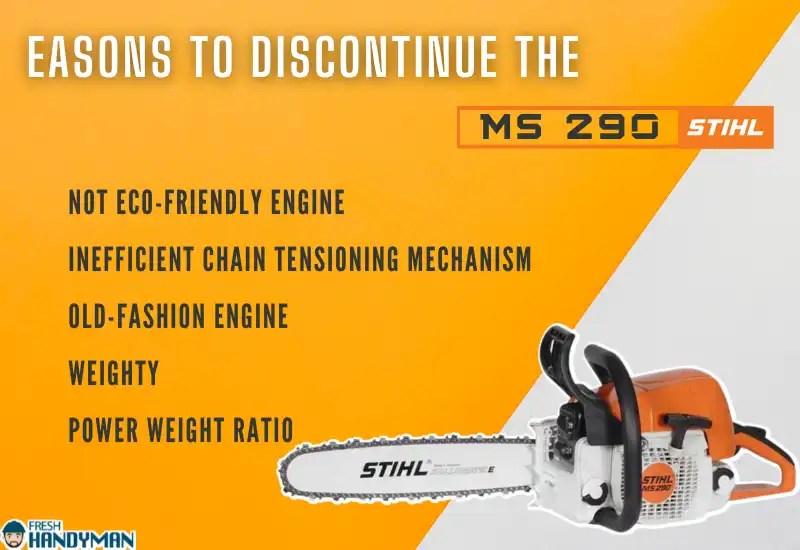 Why Did Stihl Discontinue The MS290? FreshHandyman