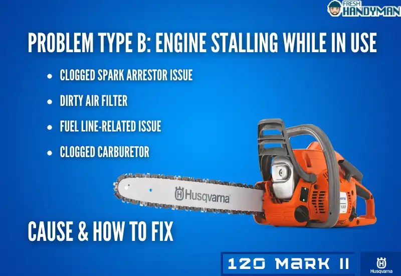 14 Husqvarna 120 Mark II Problems: Solved, Maintenance