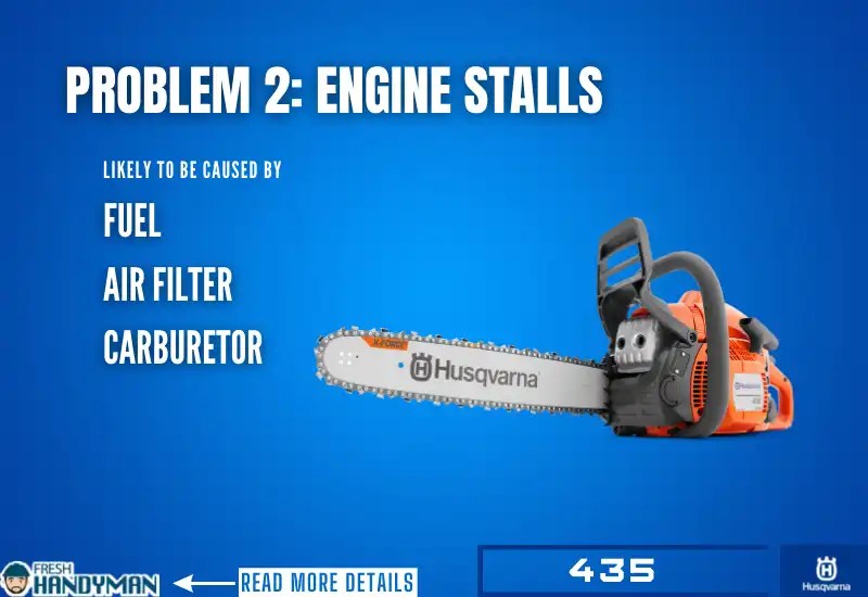 Fix 5 Husqvarna 435 Chainsaw Problems & Maintenance Tips