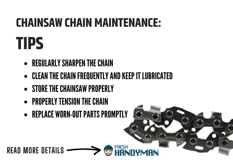 Chainsaw Chain Won’t Spin Freely [Causes+Solutions]