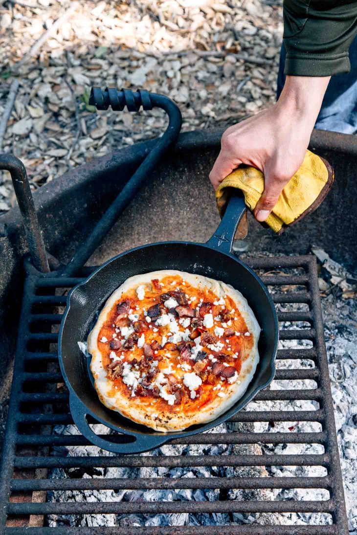 Bacon & Date Campfire Pizza Fresh Off The Grid