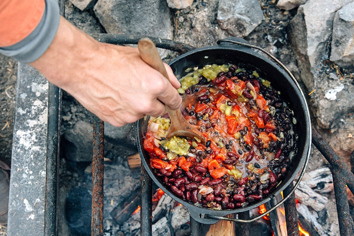 How to Cook with a Dutch Oven while Camping Fresh Off The Grid