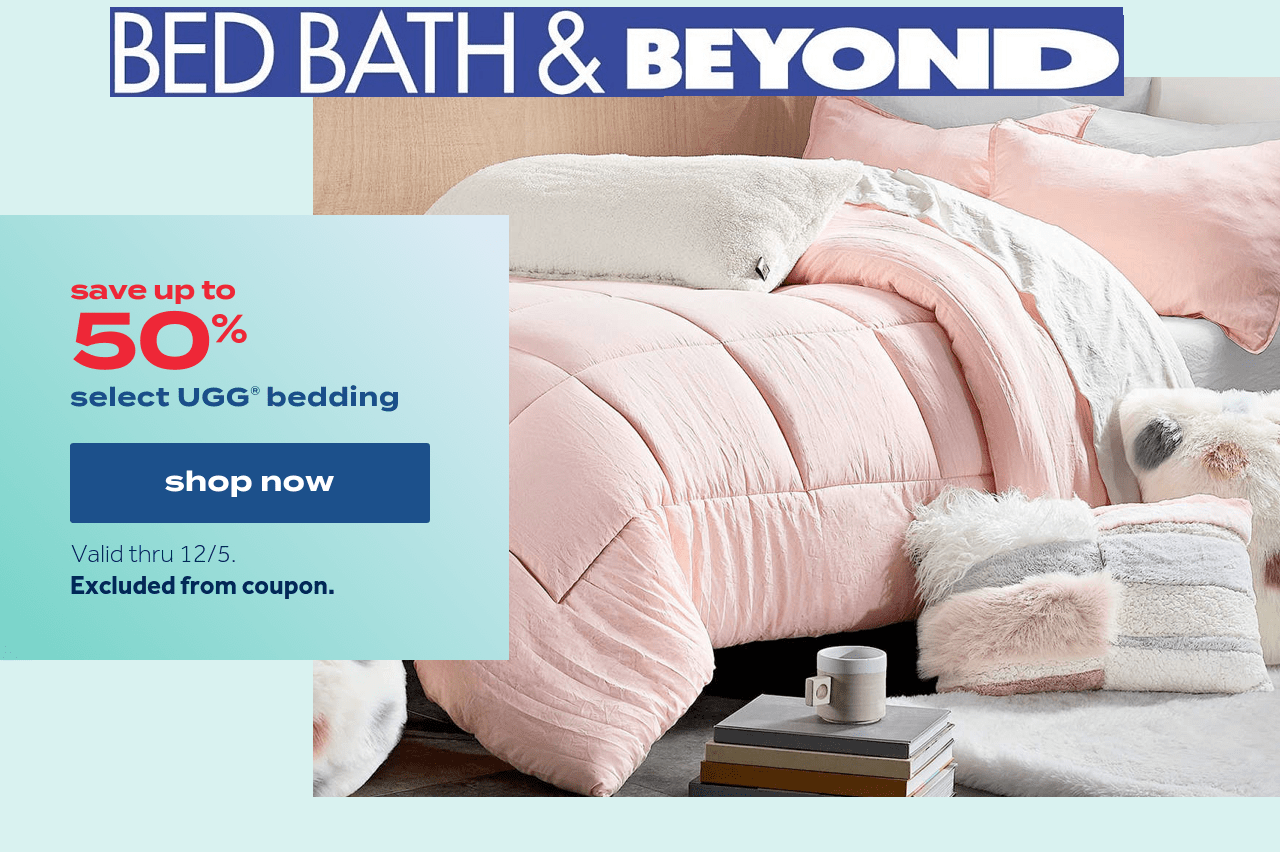 bed bath ugg