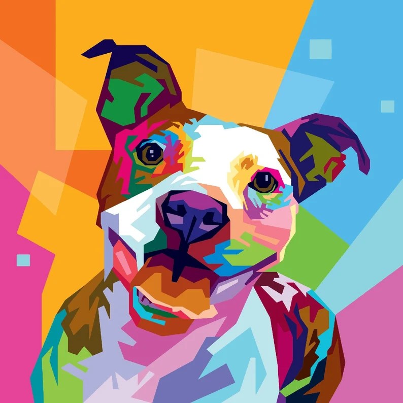 Paint Your Pet Pop Art Instudio Fresh Paint Studio