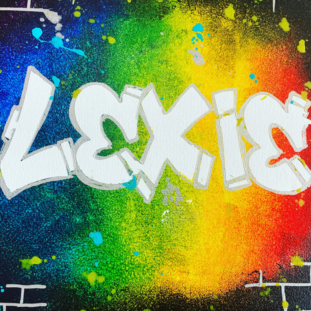 InStudio Kids March Break Fun! Graffiti Name Art Fresh