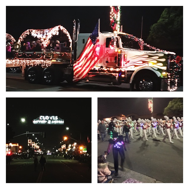 Cars in the Clovis Children’s Electric Christmas Parade FresYes!