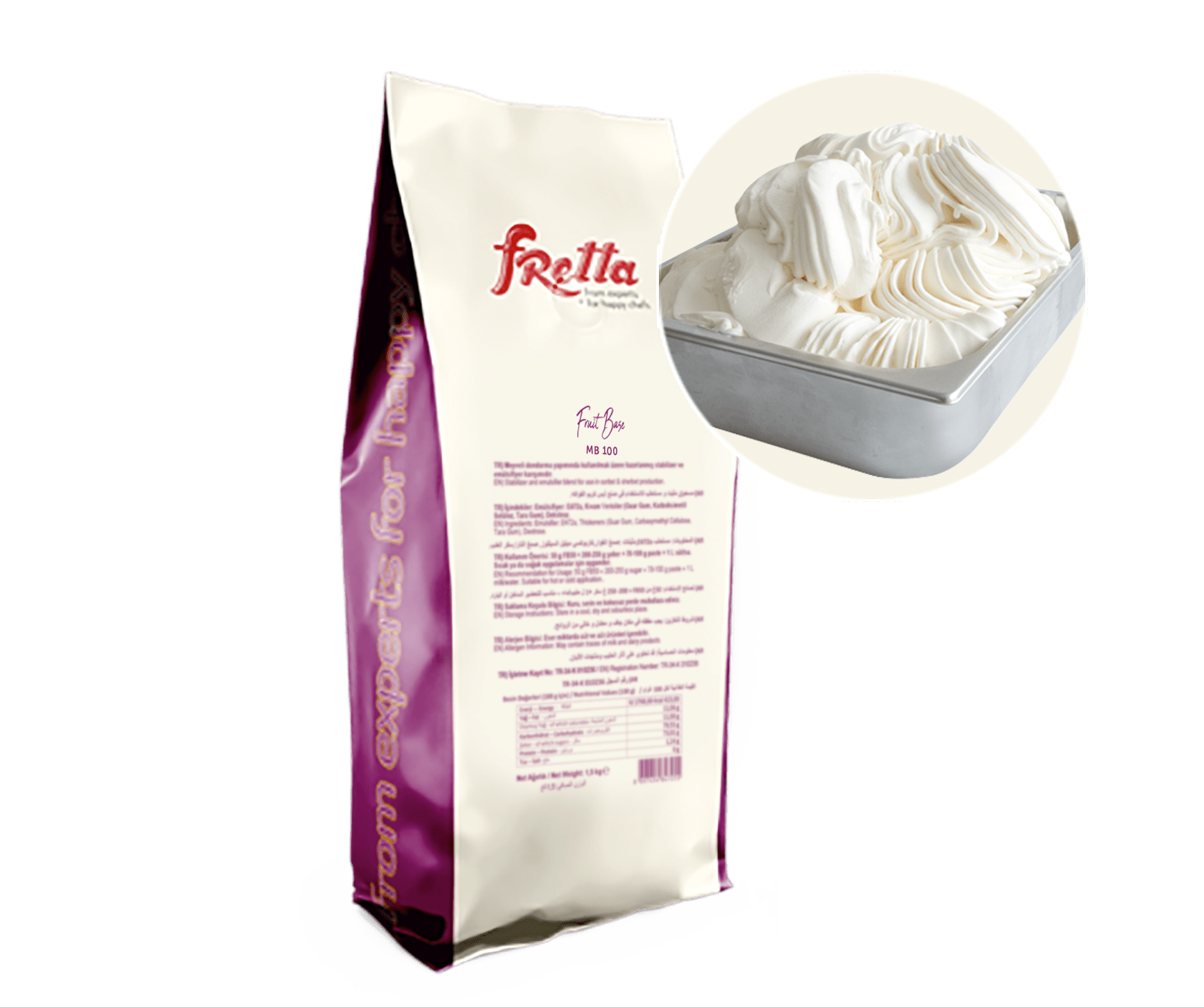 Bases for Ice Cream Products Fretta