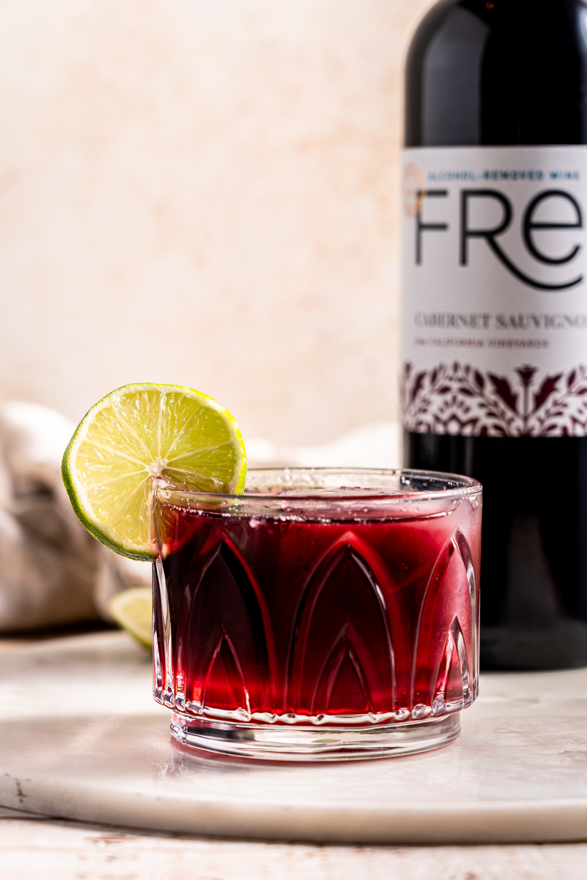 Cherry Limeade Mocktail Fre Wines NonAlcoholic Wines