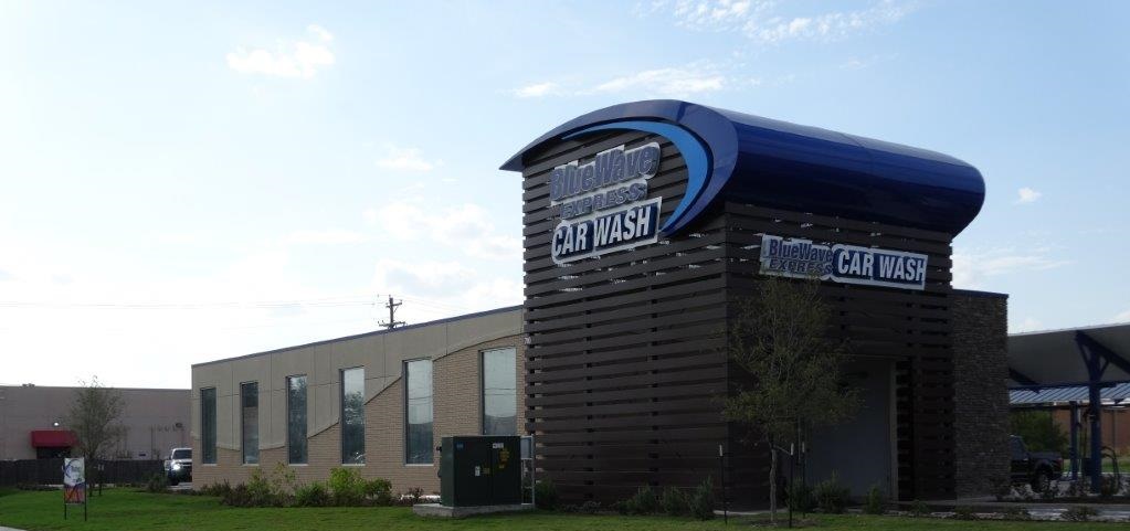 BlueWave Express Car Wash FreyMoss Structures