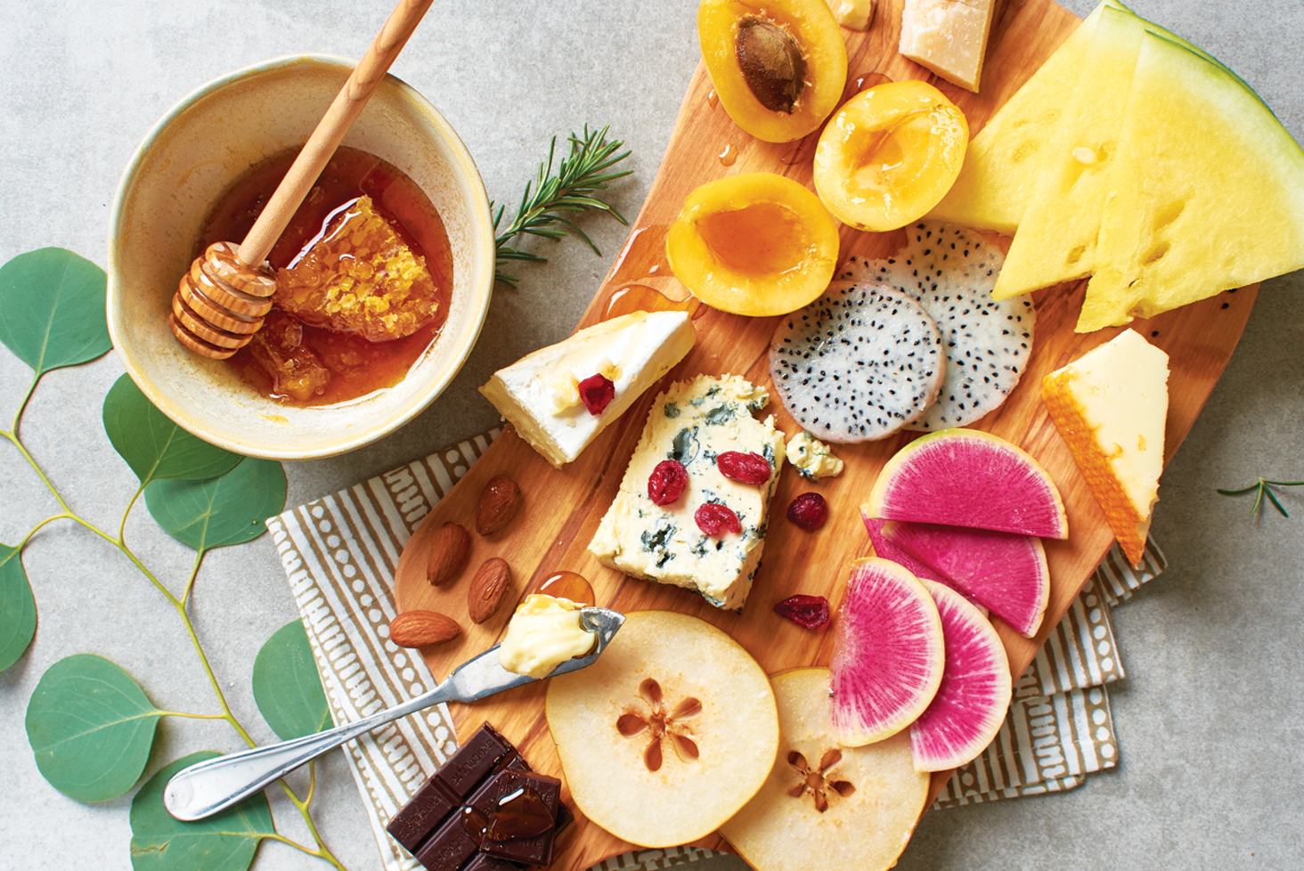 Gourmet Cheese Board with Frieda's LLC The Branded