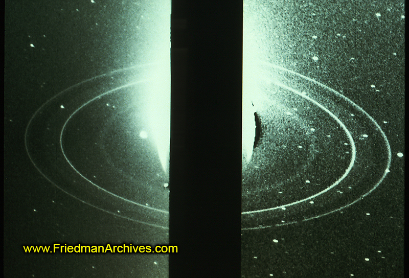 Neptune’s Rings Backlit The Friedman Archives Stock Photo Images by