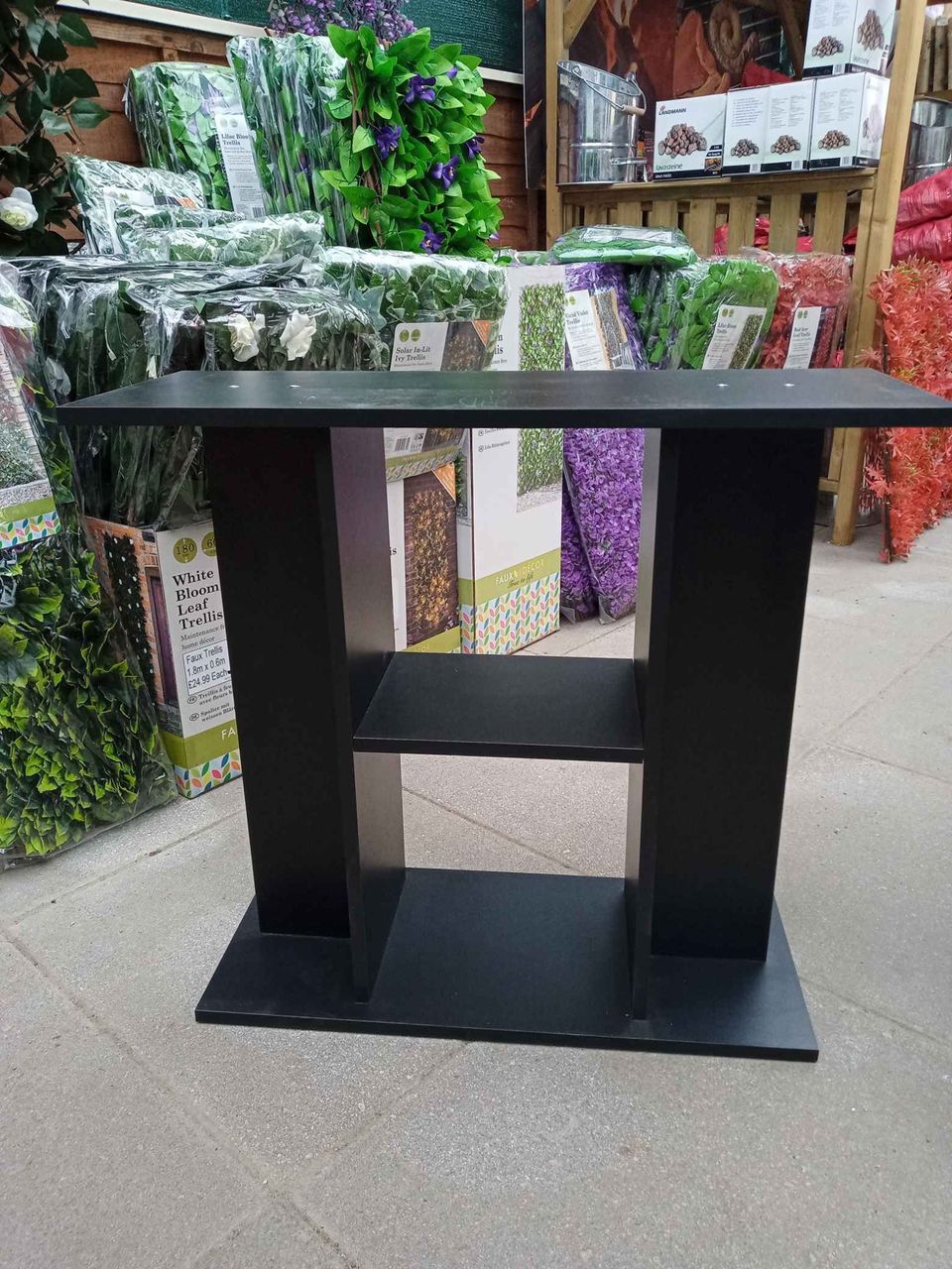 Ciano Morden Fish Tank Stand Black 74l Friendly Fish Aquatics