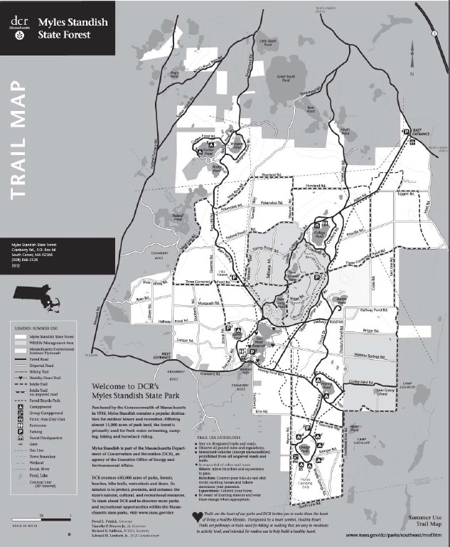 Navigating The Wilderness An Exploration Of The Myles Standish State