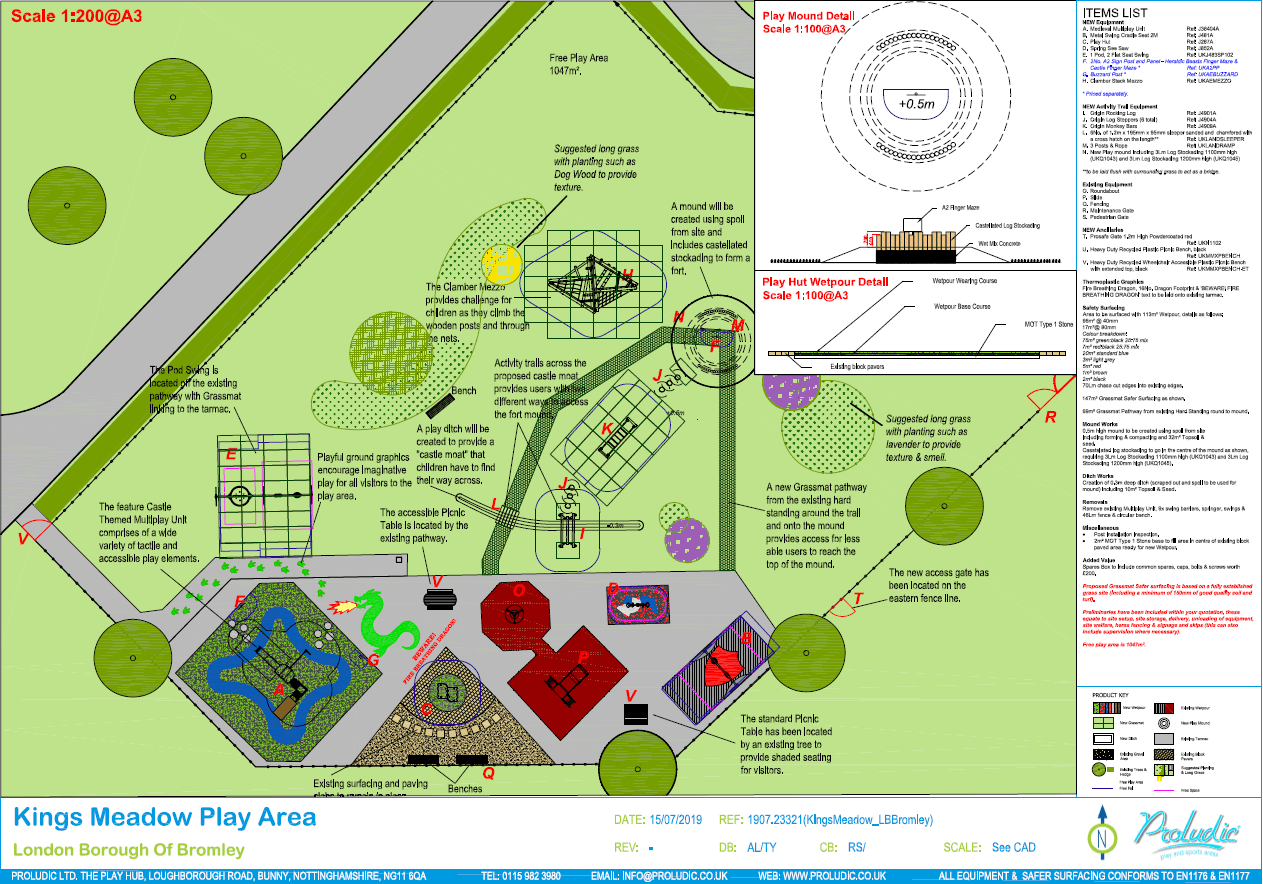Bromley Council announces the winning design Friends of Kings Meadow