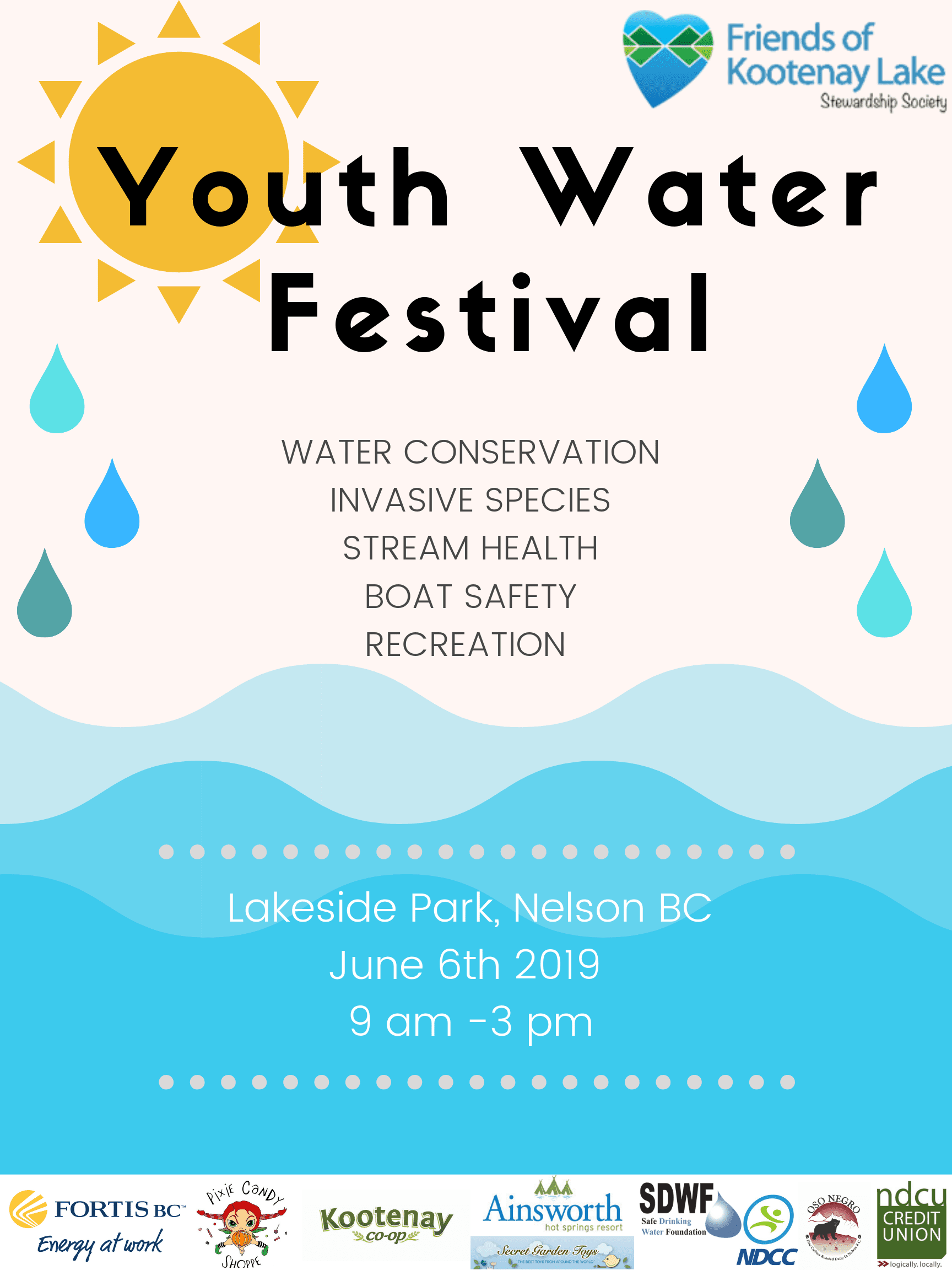 Fun times had by all at our second annual Youth Water Festival