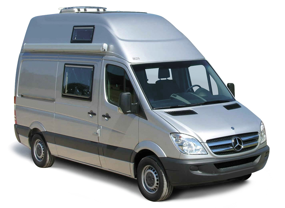 Mercedes Sprinter, KR, Hochdach SCA 470, preiswerter Einbau,inkl. TÜV