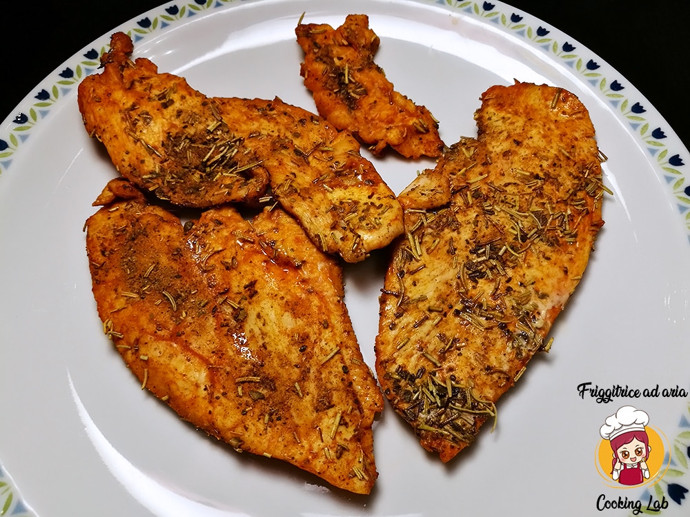 Petto di pollo light nella friggitrice ad aria » Friggitrice ad aria