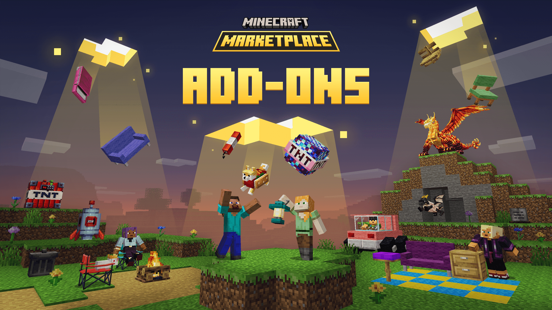 Cambia tus mundos con los Addons, ya disponibles en Minecraft Bedrock
