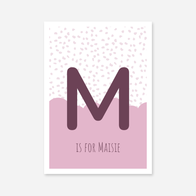 Maisie name downloadable printable nursery baby room kids room art