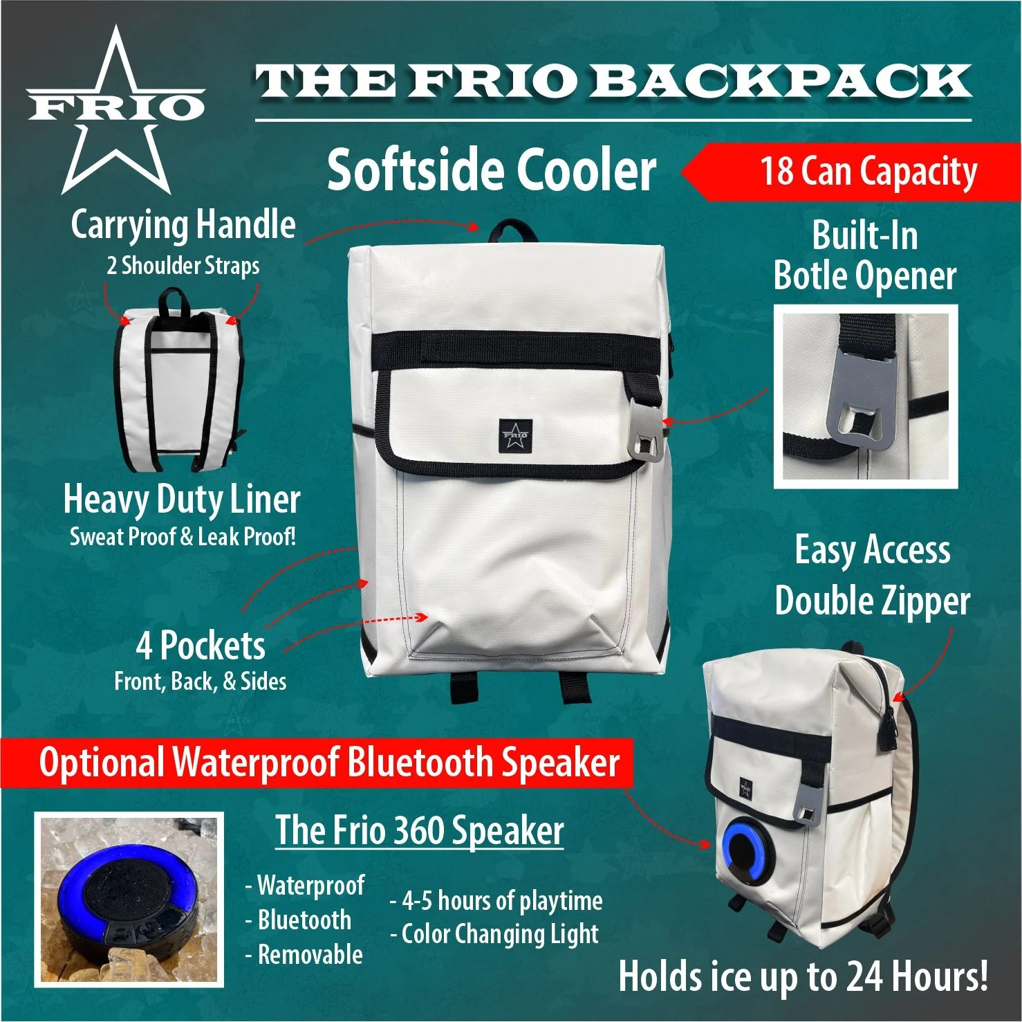 Backpack Cooler Frio Coolers