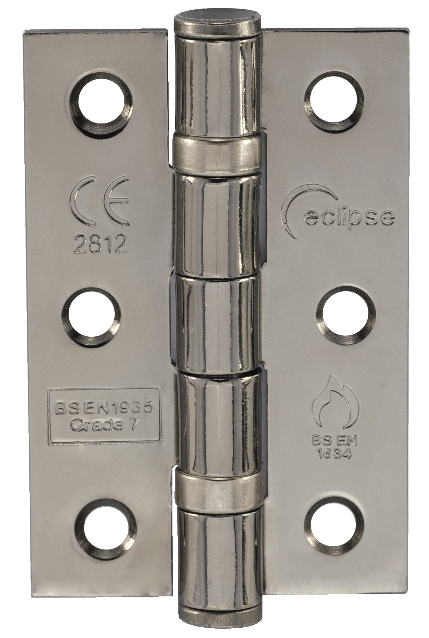 76x52mm Mild Steel Grade 7 Ball Bearing Hinge Eclipse