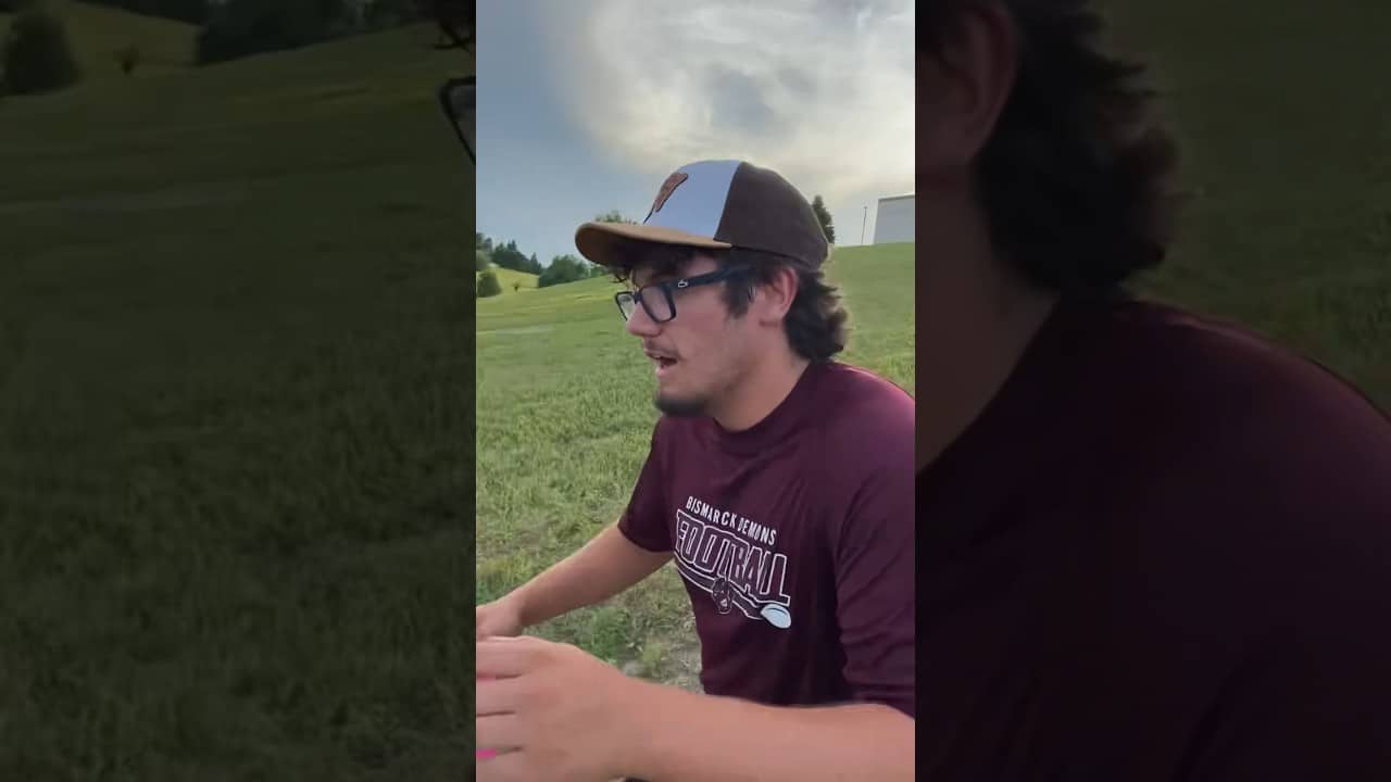 Up the Hill and Down the Hill funny frolf discgolf frisbeesport 