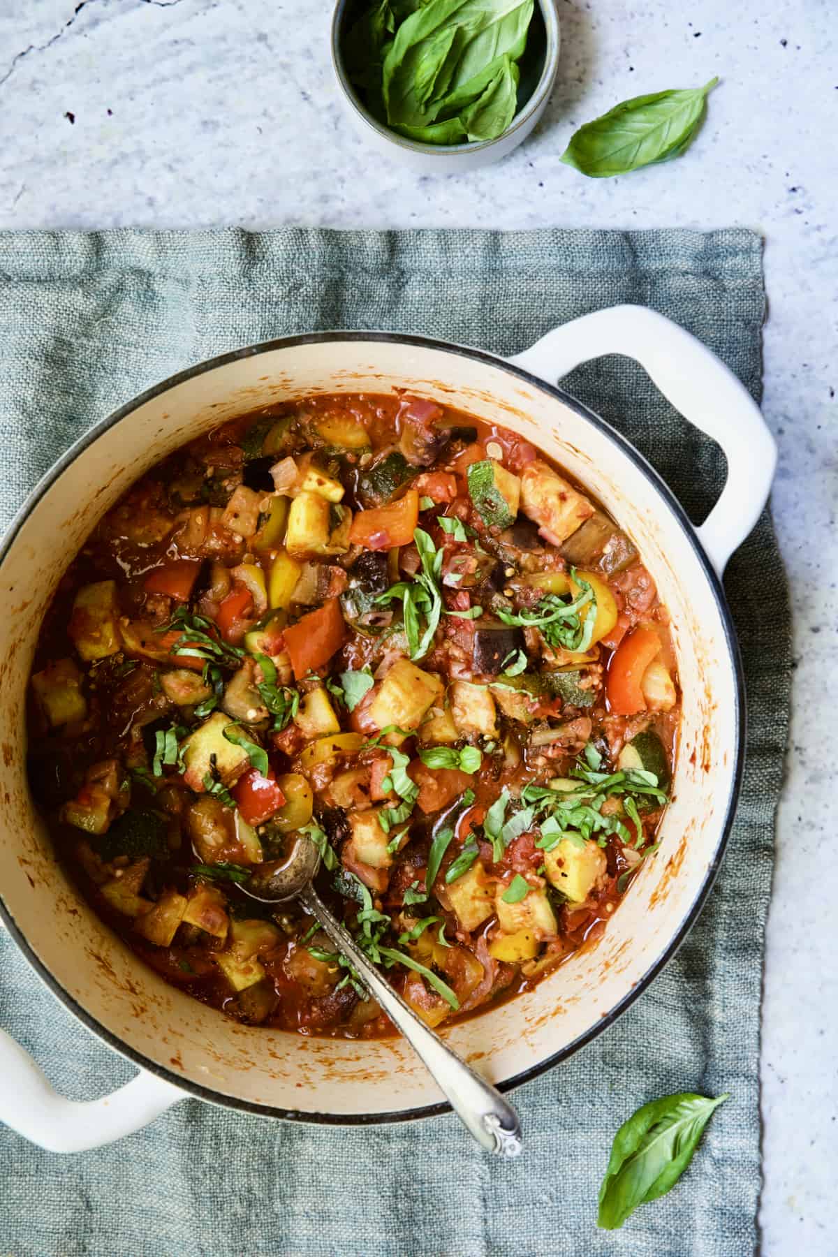 Traditional French Ratatouille From A Chef's Kitchen