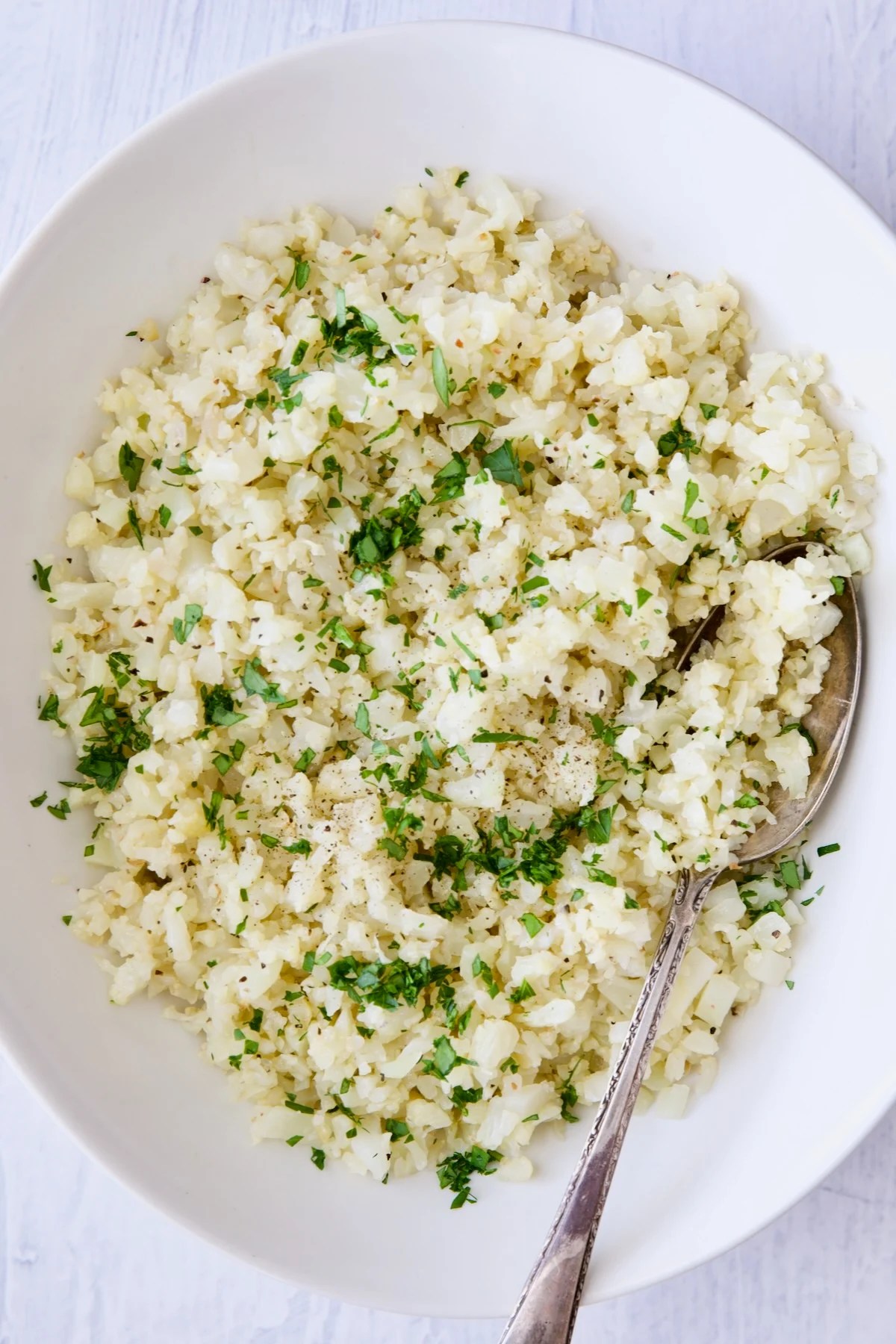 How to Cook Cauliflower Rice in the Oven From A Chef's Kitchen