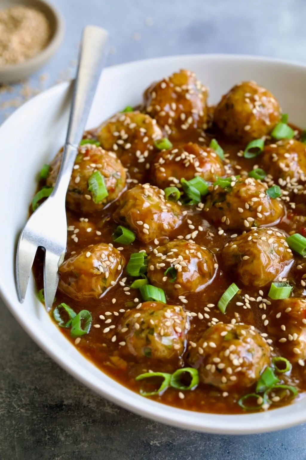 Asian Turkey Meatballs Recipe From A Chef's Kitchen