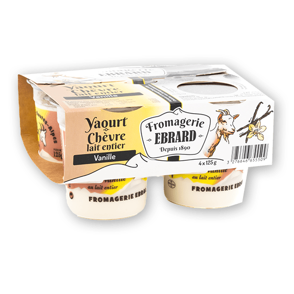 Yaourt au Lait de Chèvre à la Vanille