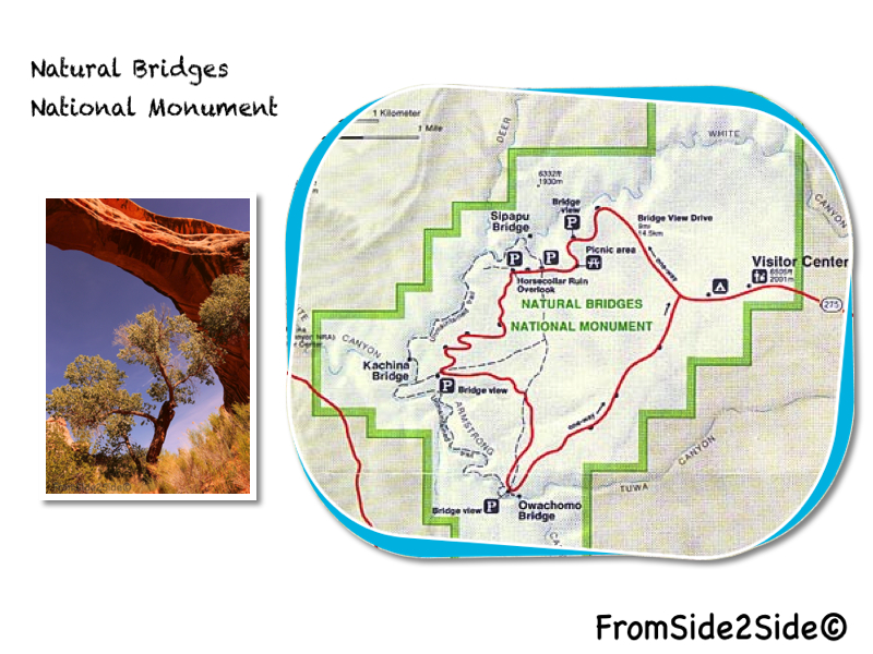 Natural Bridges National Monument, Utah FromSide2Side From Side to Side