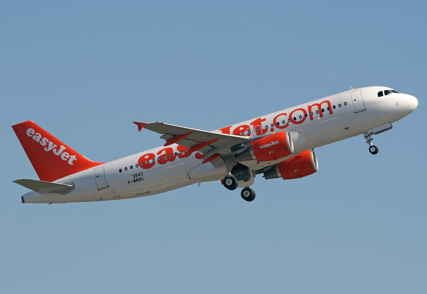 easyjet From Spain to UK