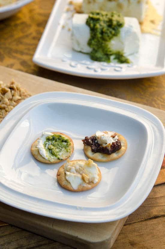 Goat Cheese Trio Valerie's Kitchen