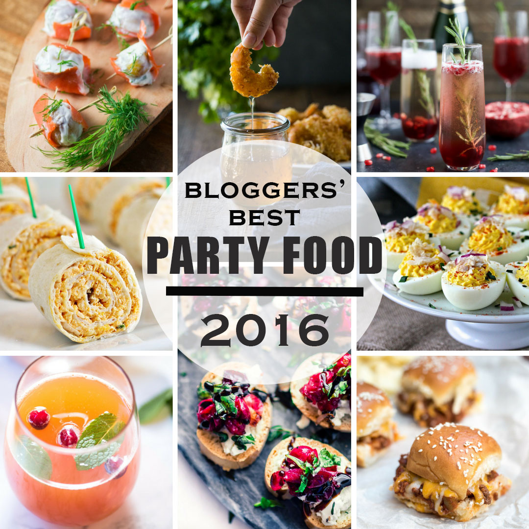 Bloggers' Best Party Food 2016 Valerie's Kitchen