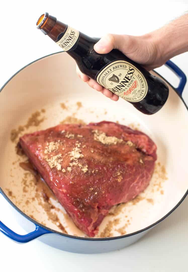 One Pot Guinness Corned Beef Valerie's Kitchen