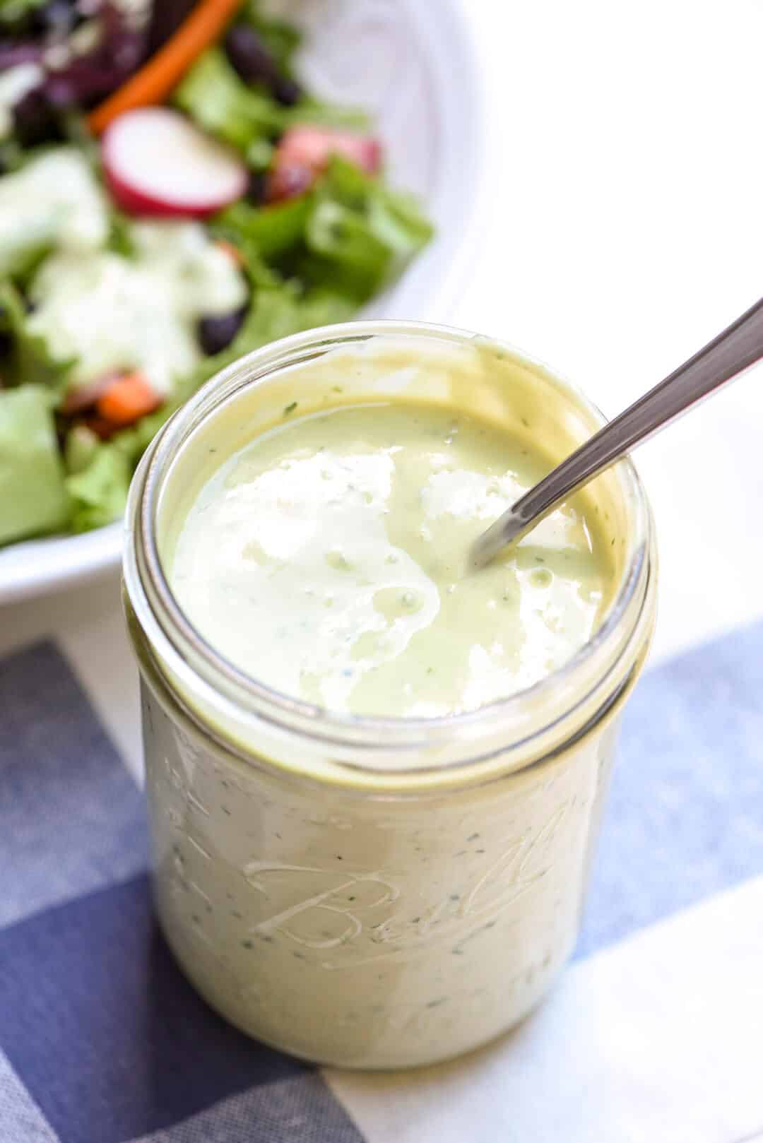 Avocado Ranch Dressing and Dip Valerie's Kitchen