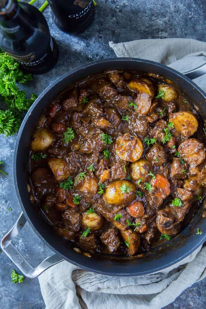 Guinness Beef Stew (Irish Stew Recipe) Valerie's Kitchen