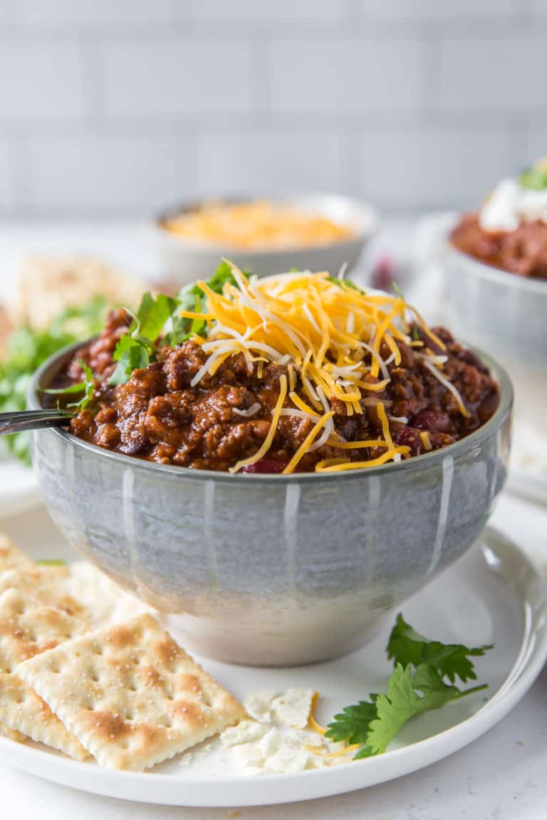 Halftime Chili (Easy Beer Chili!) Valerie's Kitchen